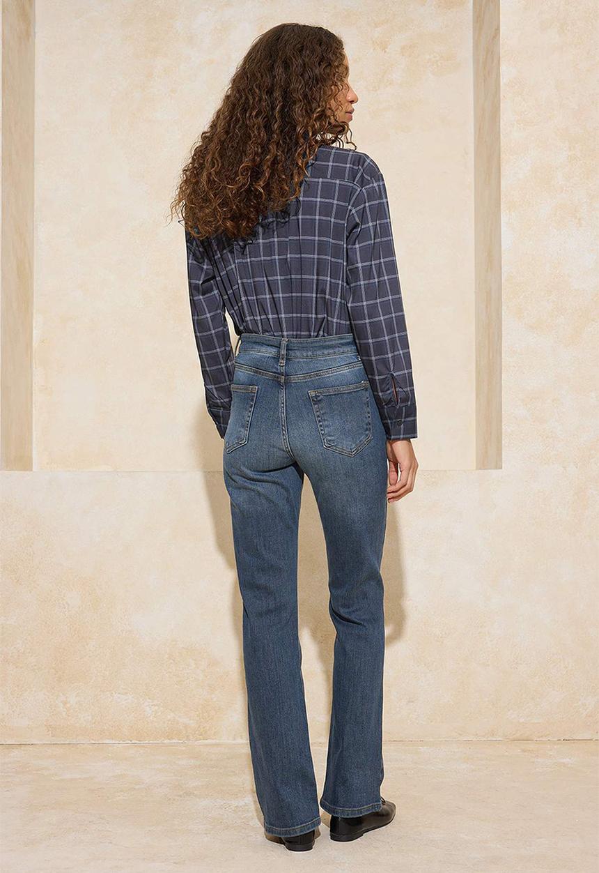 Trendyol - Flare Jeans - Blue