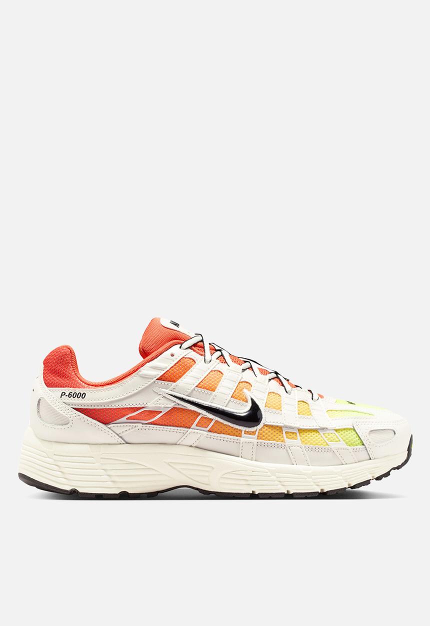 N.K  Nike P-6000 - SAIL/BLACK-COSMIC CLAY-VOLT ICE