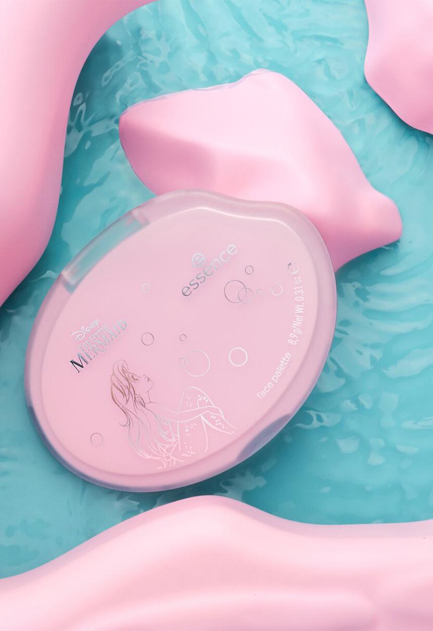 essence - Disney THE LITTLE MERMAID Face Palette - 01 The World Is My Oyster