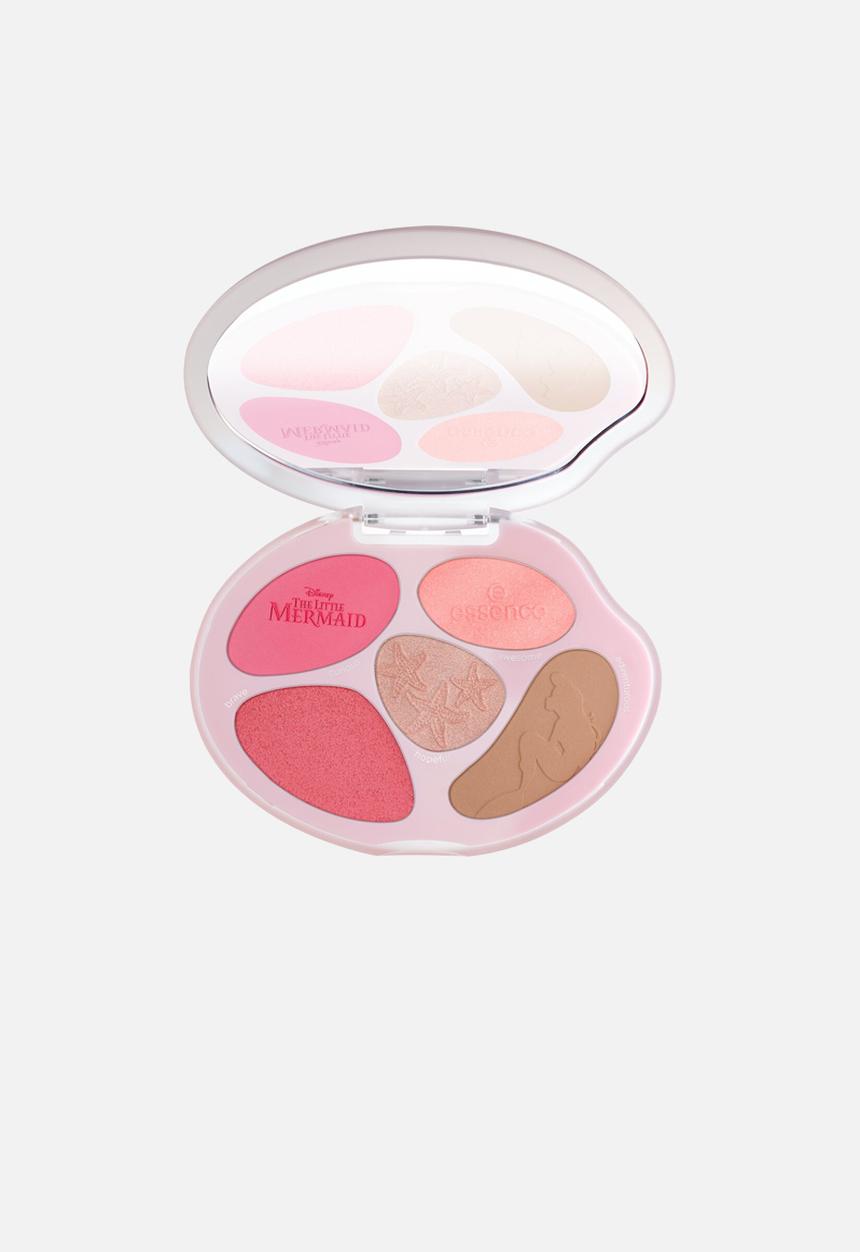 essence - Disney THE LITTLE MERMAID Face Palette - 01 The World Is My Oyster