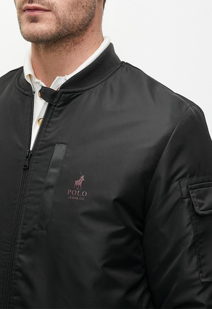 POLO - Mens Pjc Ls Bomber Jacket - Black