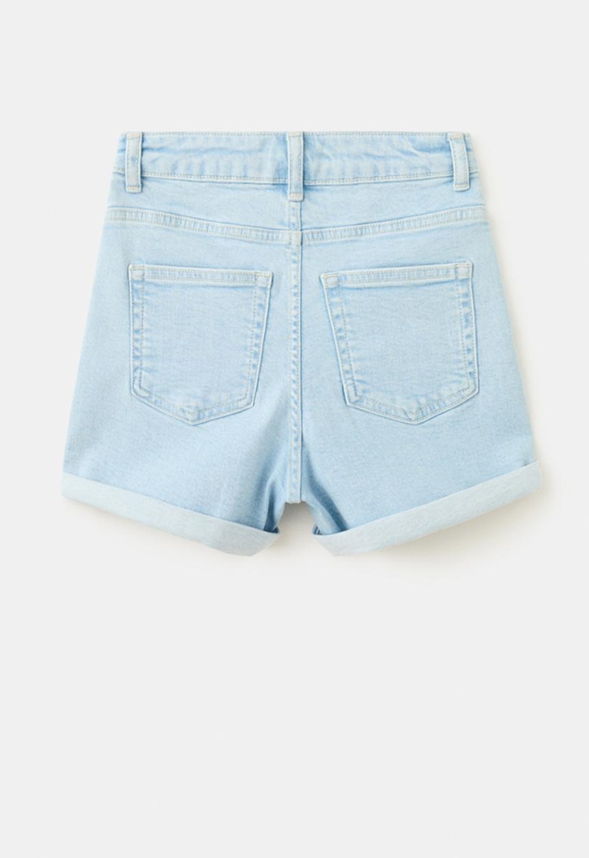 MANGO - Shorts Chip - Open Blue