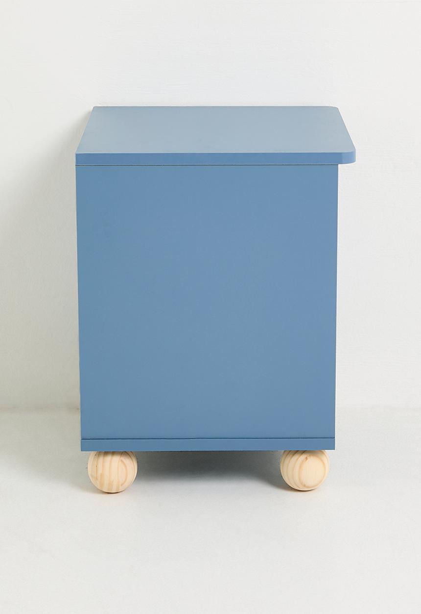 Sixth Floor - Kinder Cube Bedside Table - Bubblegum