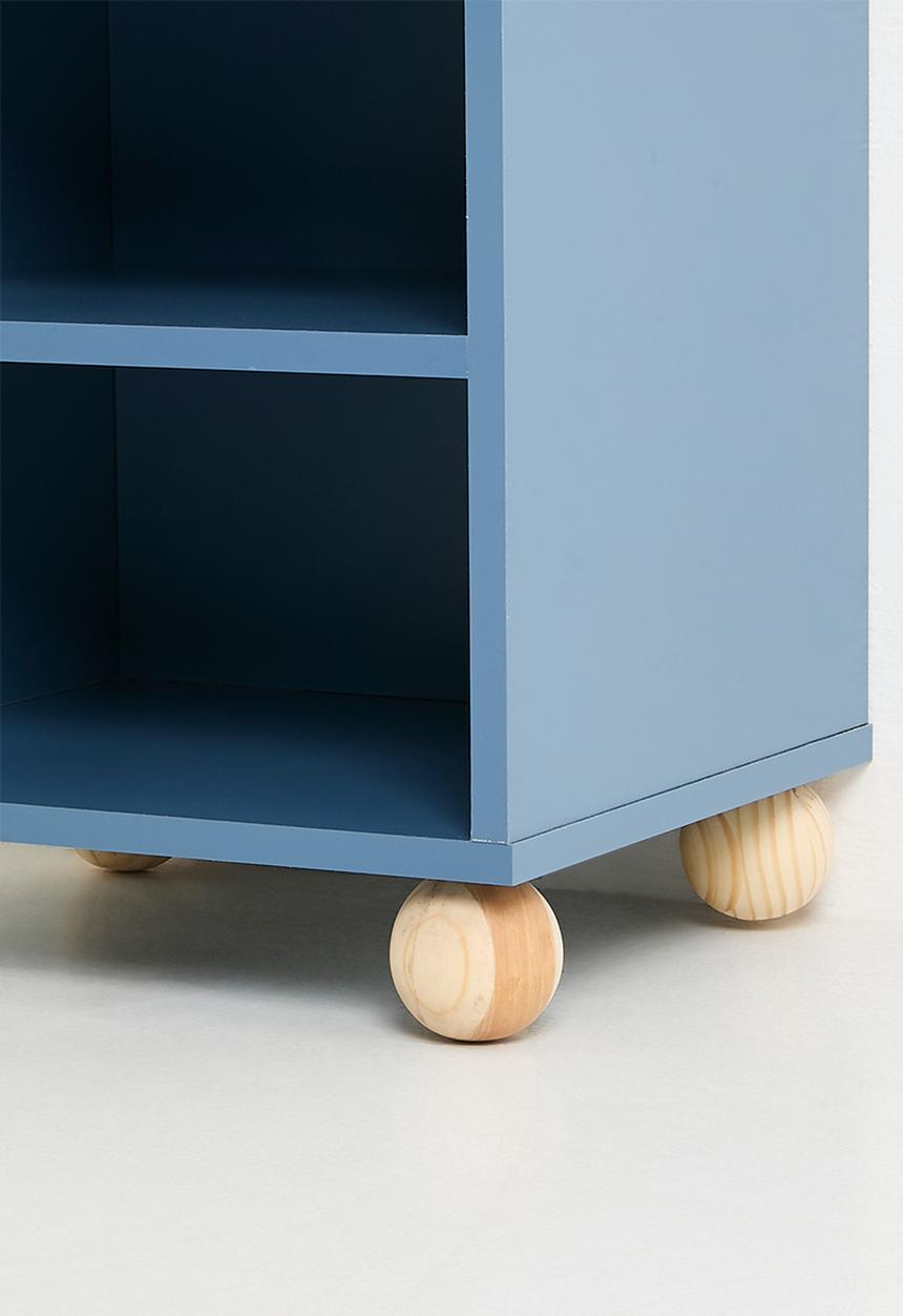 Sixth Floor - Kinder Cube Bedside Table - Bubblegum