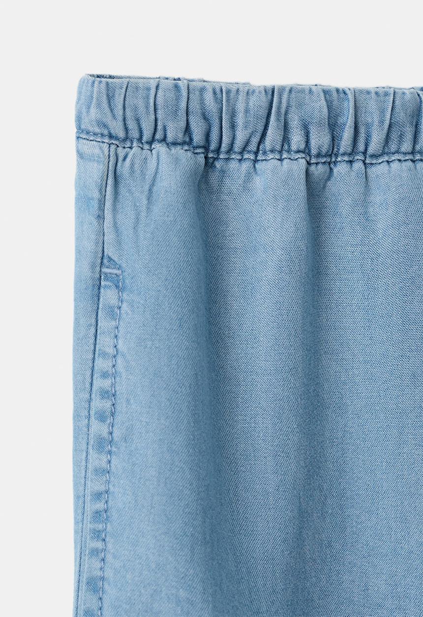 MANGO - Trousers Elsa - medium blue