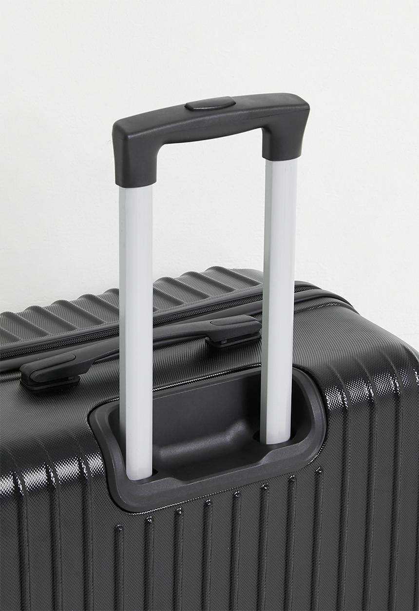 Pop Candy - 3 Piece travel trolley bag - black