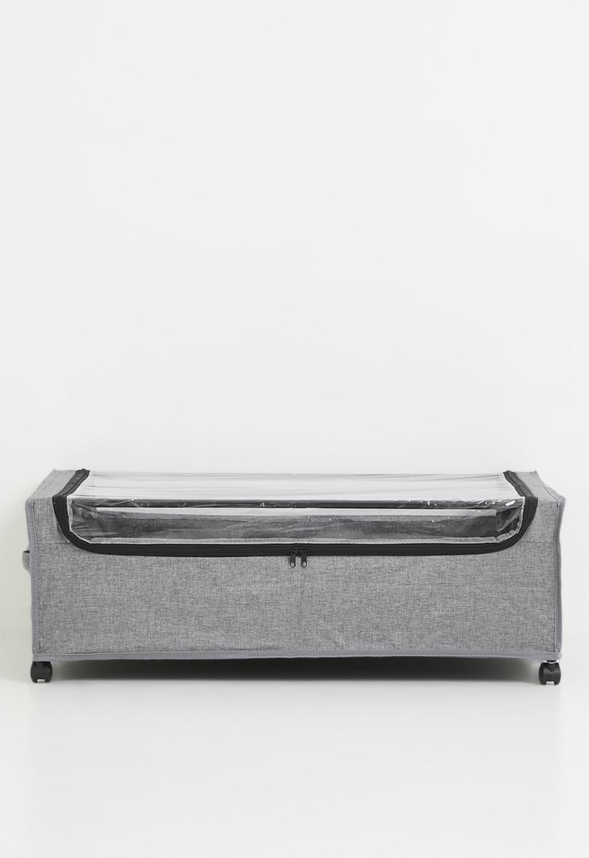 Pop Candy - Canvas shoe storage box - grey