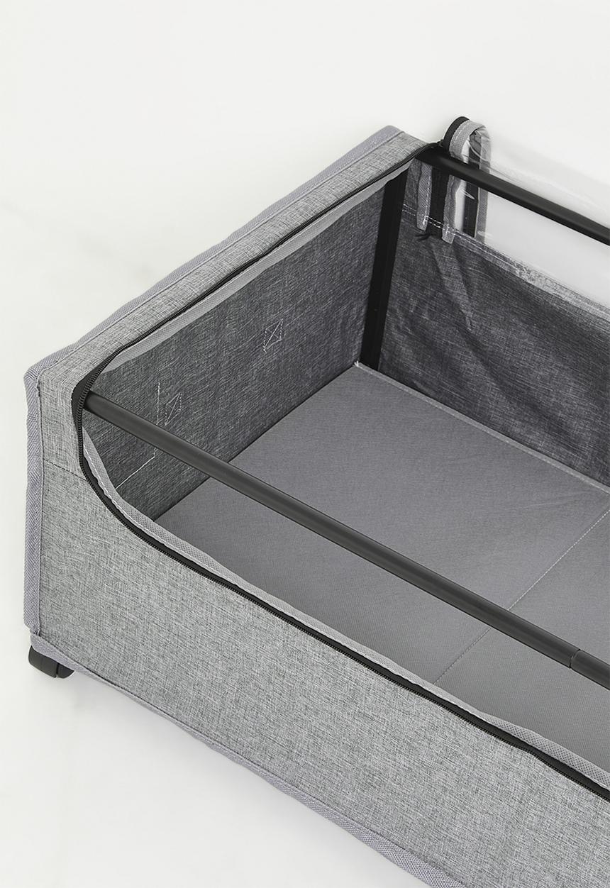 Pop Candy - Canvas shoe storage box - grey