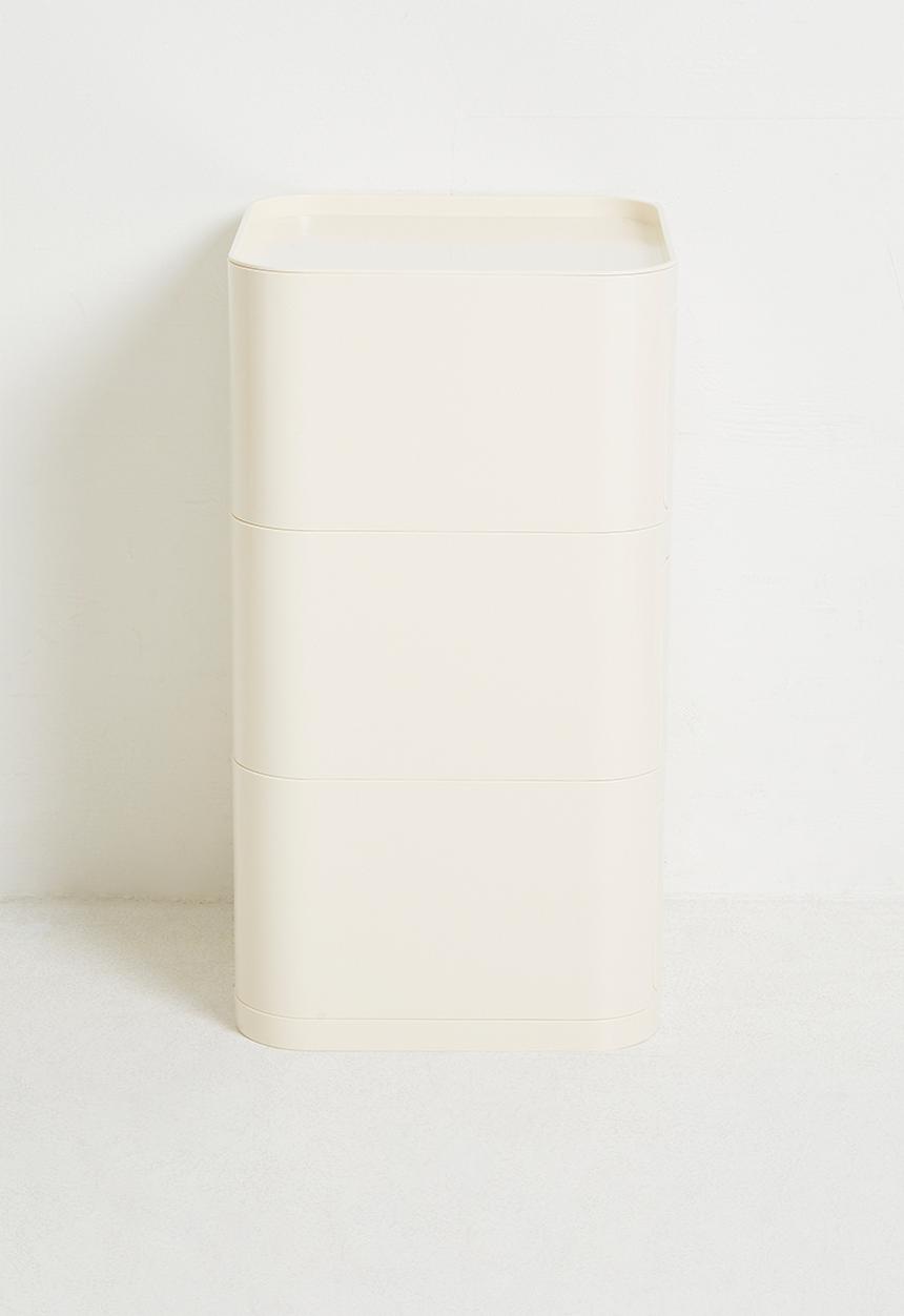 Pop Candy - 3-Tier bedside table - ivory