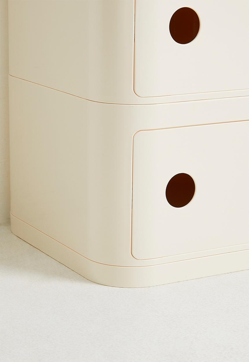 Pop Candy - 3-Tier bedside table - ivory
