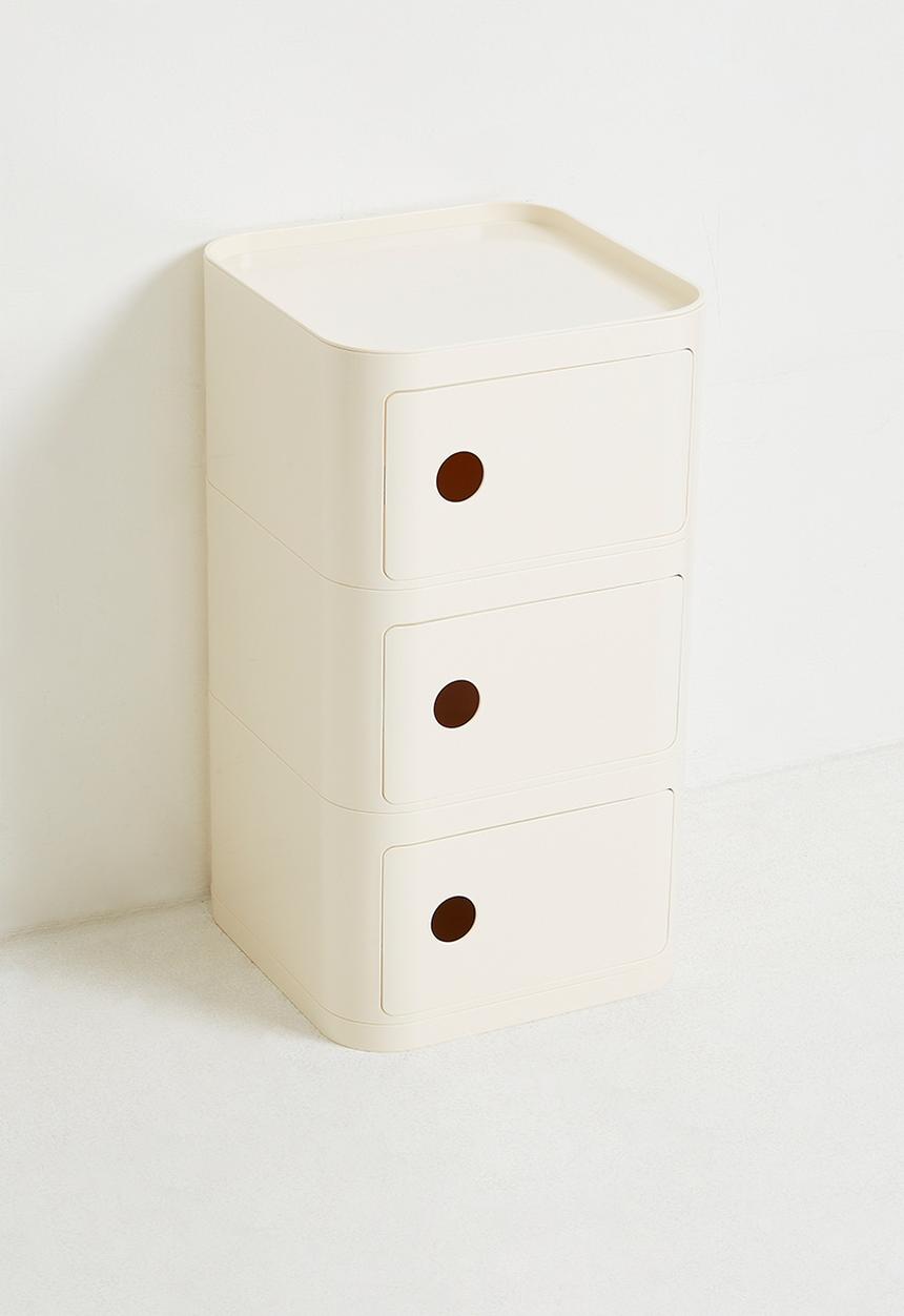 Pop Candy - 3-Tier bedside table - ivory