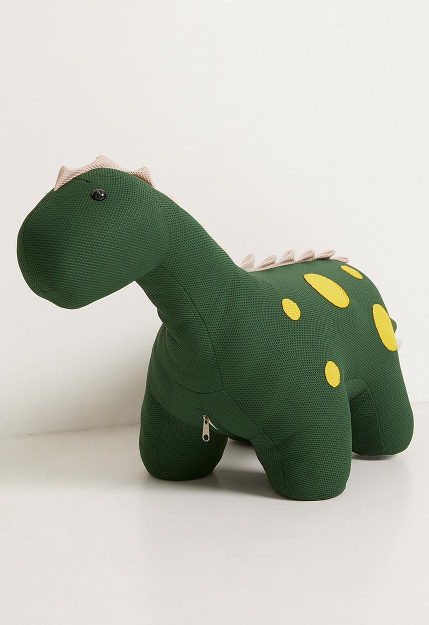 Pop Candy - Dino shaped ottoman - dark green