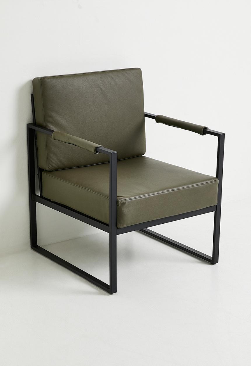 Sixth Floor - Bennett Occasional Chair - Olive Green