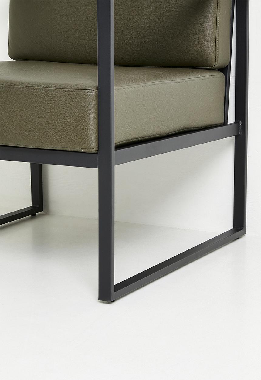 Sixth Floor - Bennett Occasional Chair - Olive Green