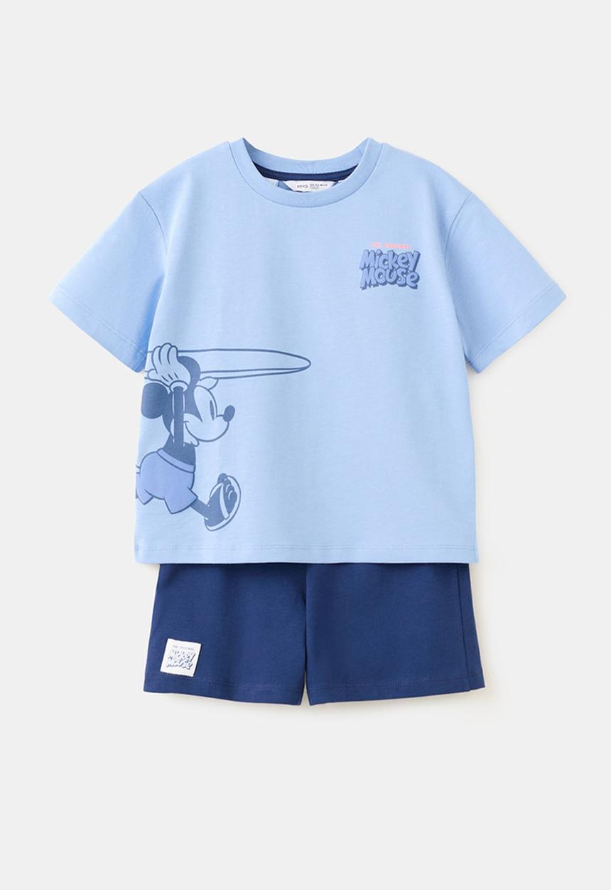 MANGO - Pyjama MISURF - Medium Blue