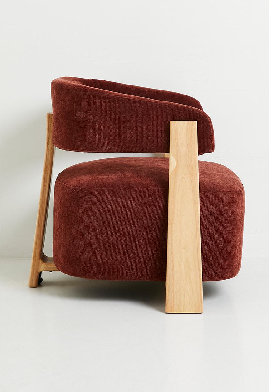 Sixth Floor - Elen Occasional Chair - Rust