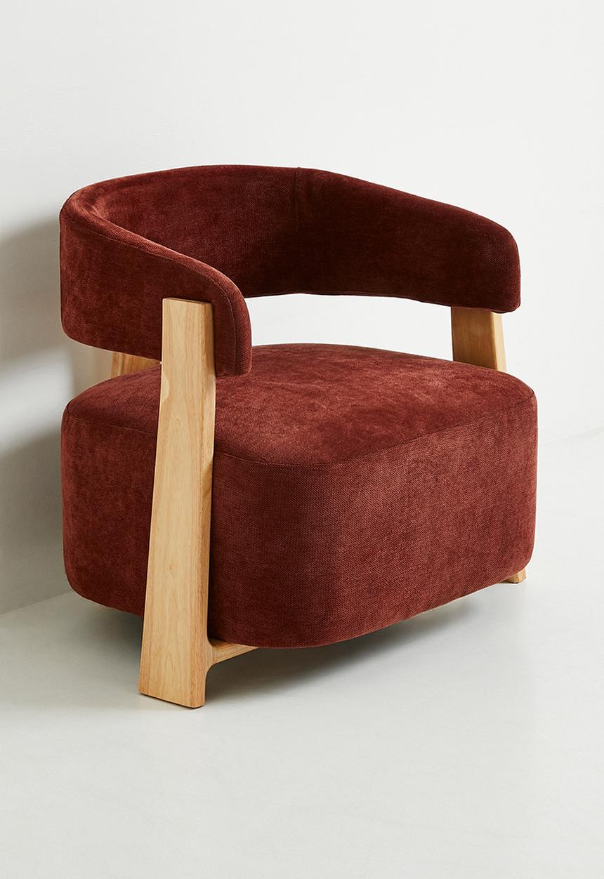 Sixth Floor - Elen Occasional Chair - Rust
