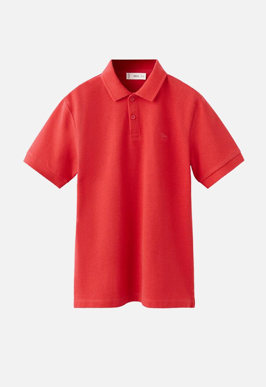 MANGO - Poloshirt Cyjavier - Red