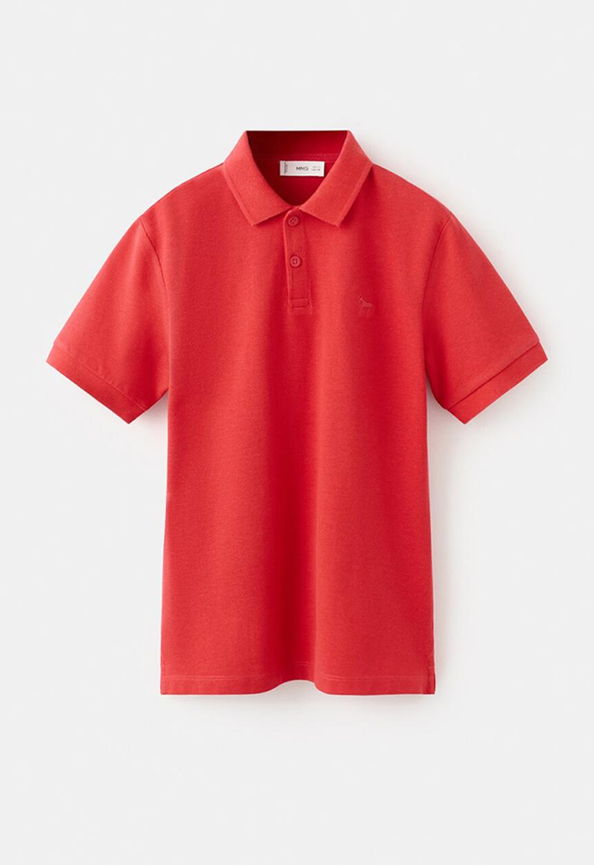 MANGO - Poloshirt Cyjavier - Red