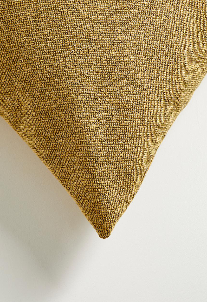 Sixth Floor - Sandstone Cushion Cover - yellow