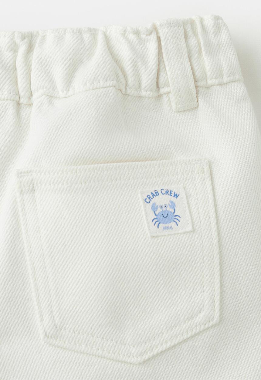 MANGO - Bermudas CANCUN - White