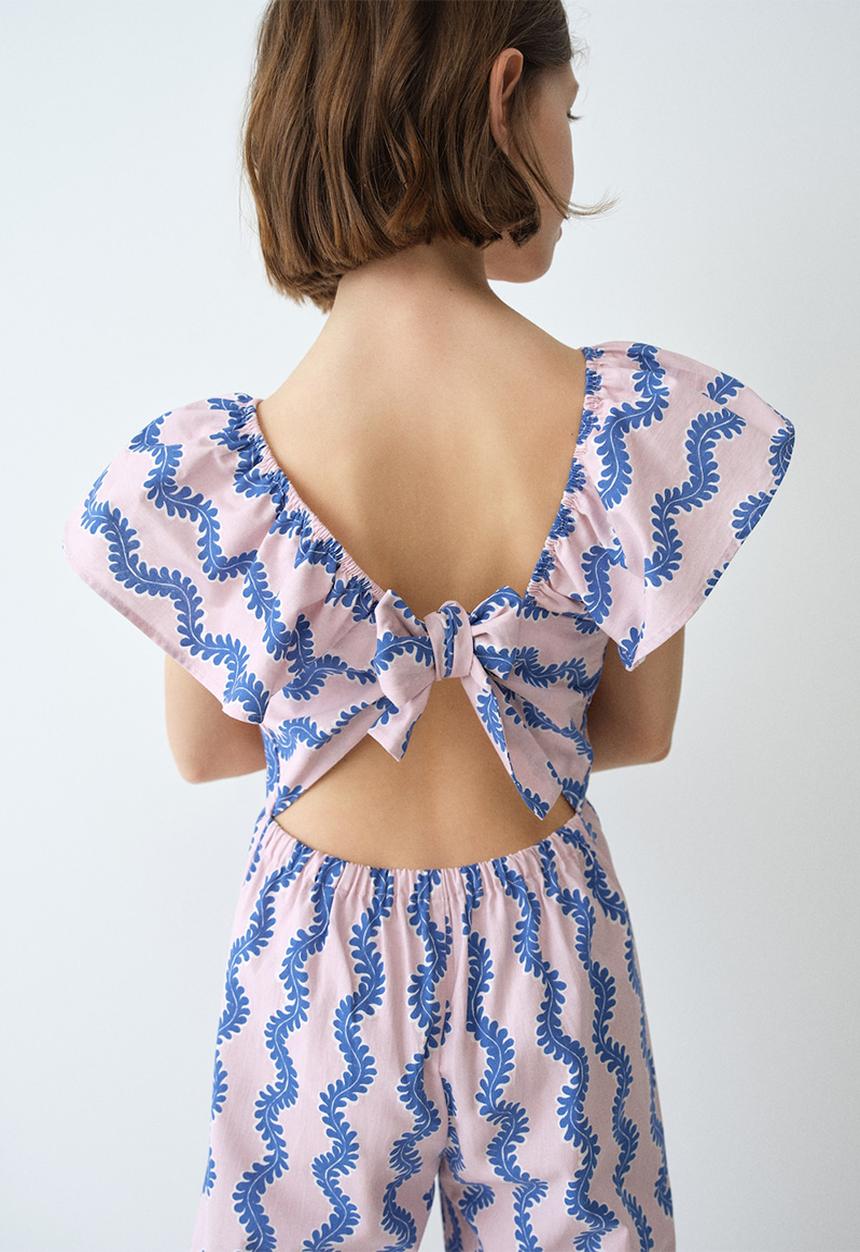 MANGO - Jumpsuit ALGA - Pink