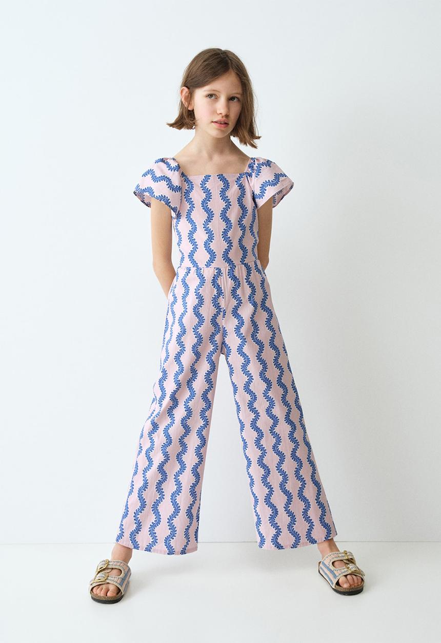 MANGO - Jumpsuit ALGA - Pink