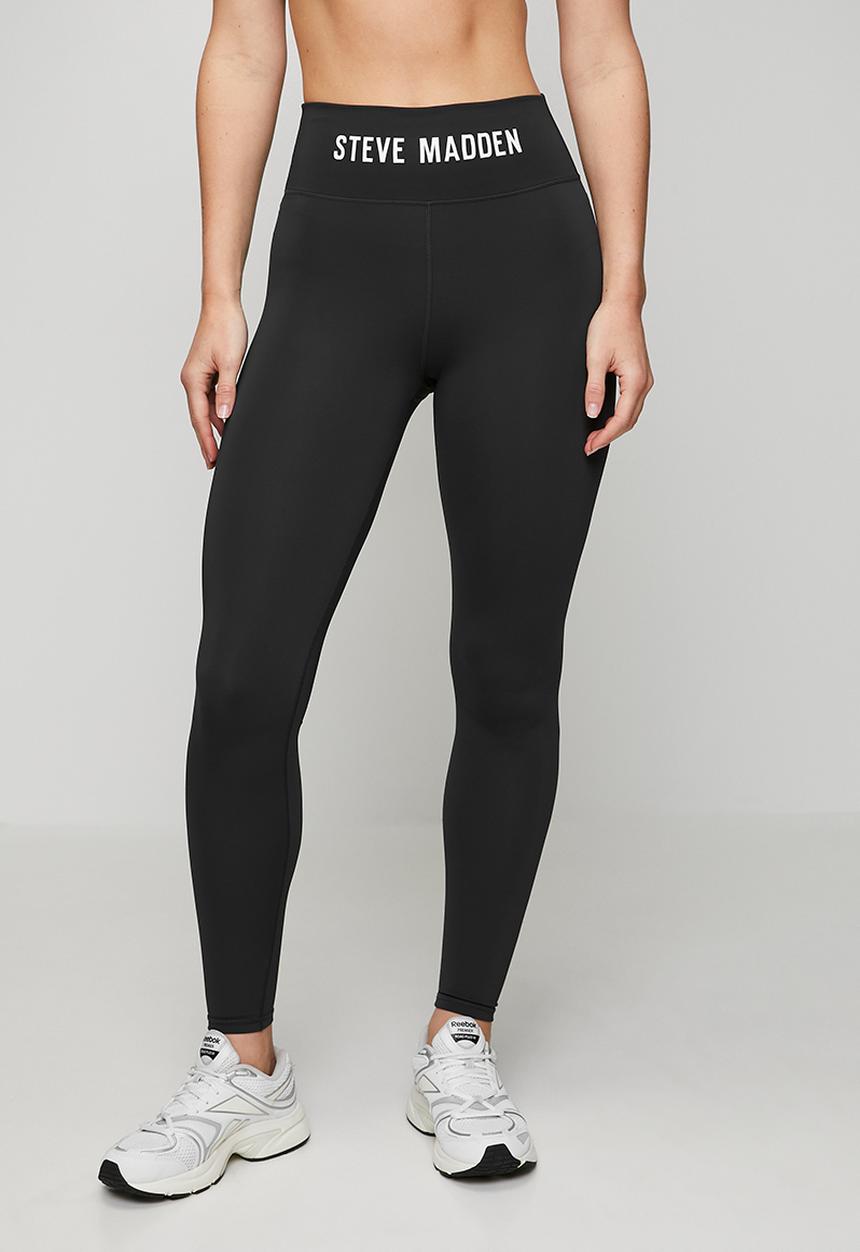 Steve Madden - Ladies grace high waisted bodycon legging - anthracite