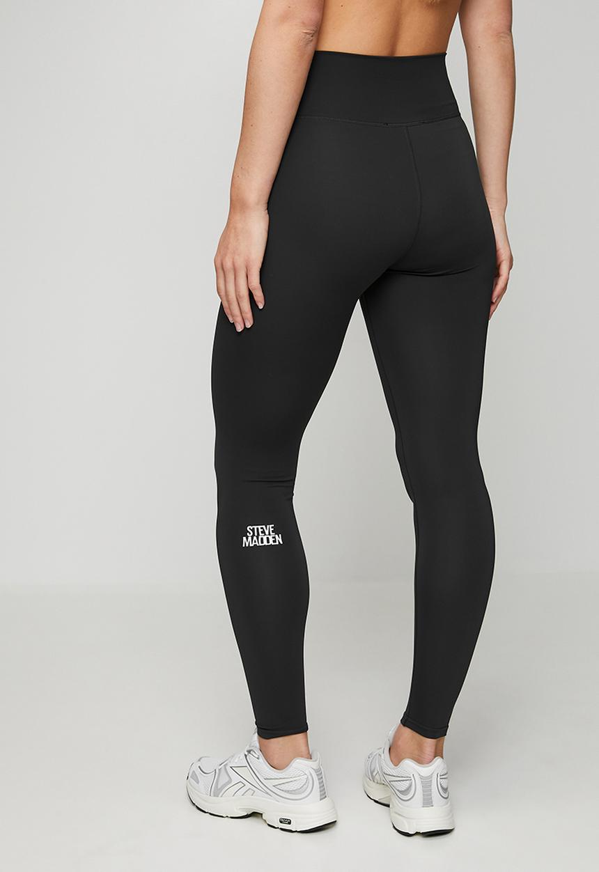 Steve Madden - Ladies grace high waisted bodycon legging - anthracite
