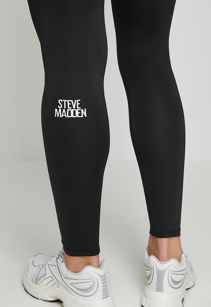 Steve Madden - Ladies grace high waisted bodycon legging - anthracite