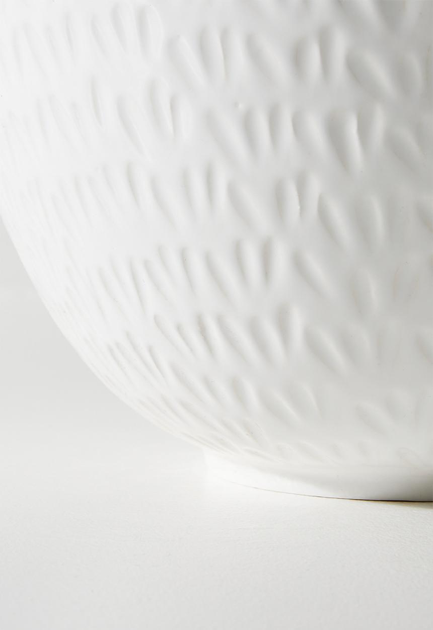 Urchin Art - Salad Bowl Large - White