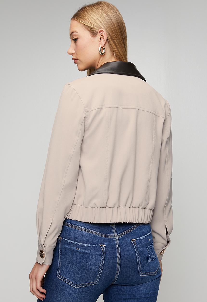 Steve Madden - Ladies violet jacket - beige