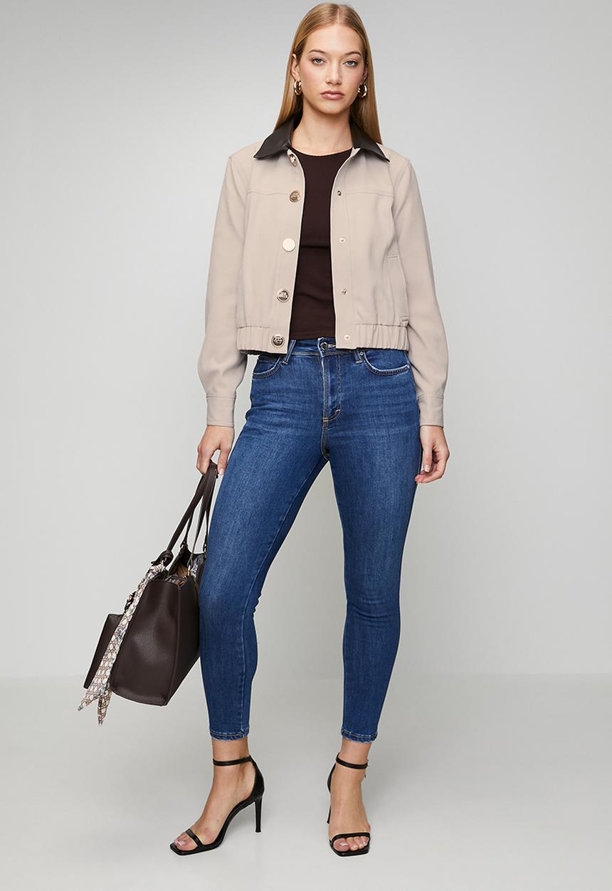 Steve Madden - Ladies violet jacket - beige