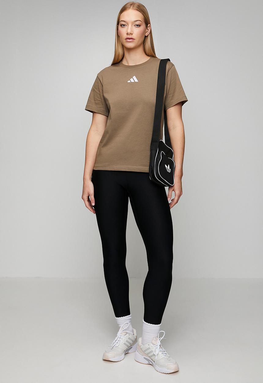 adidas Performance - W Sl Sj T S26 - Khaki Six/Frozen Purple