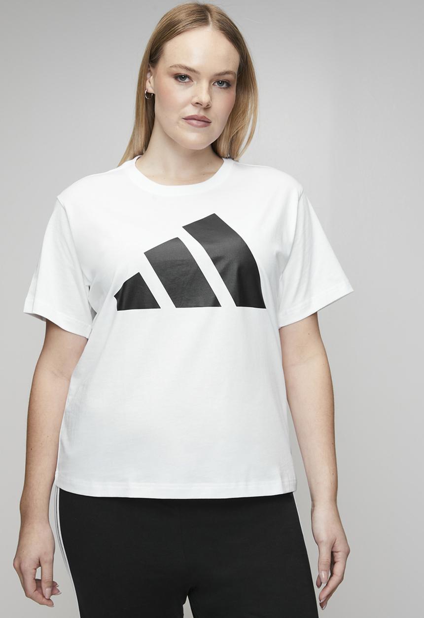 adidas Performance - Plus w bl sj t 2 s26 tee - white/black