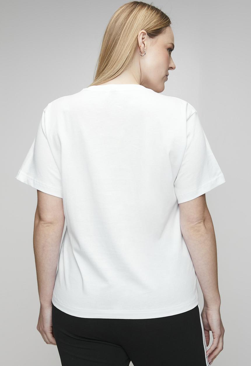 adidas Performance - Plus w bl sj t 2 s26 tee - white/black