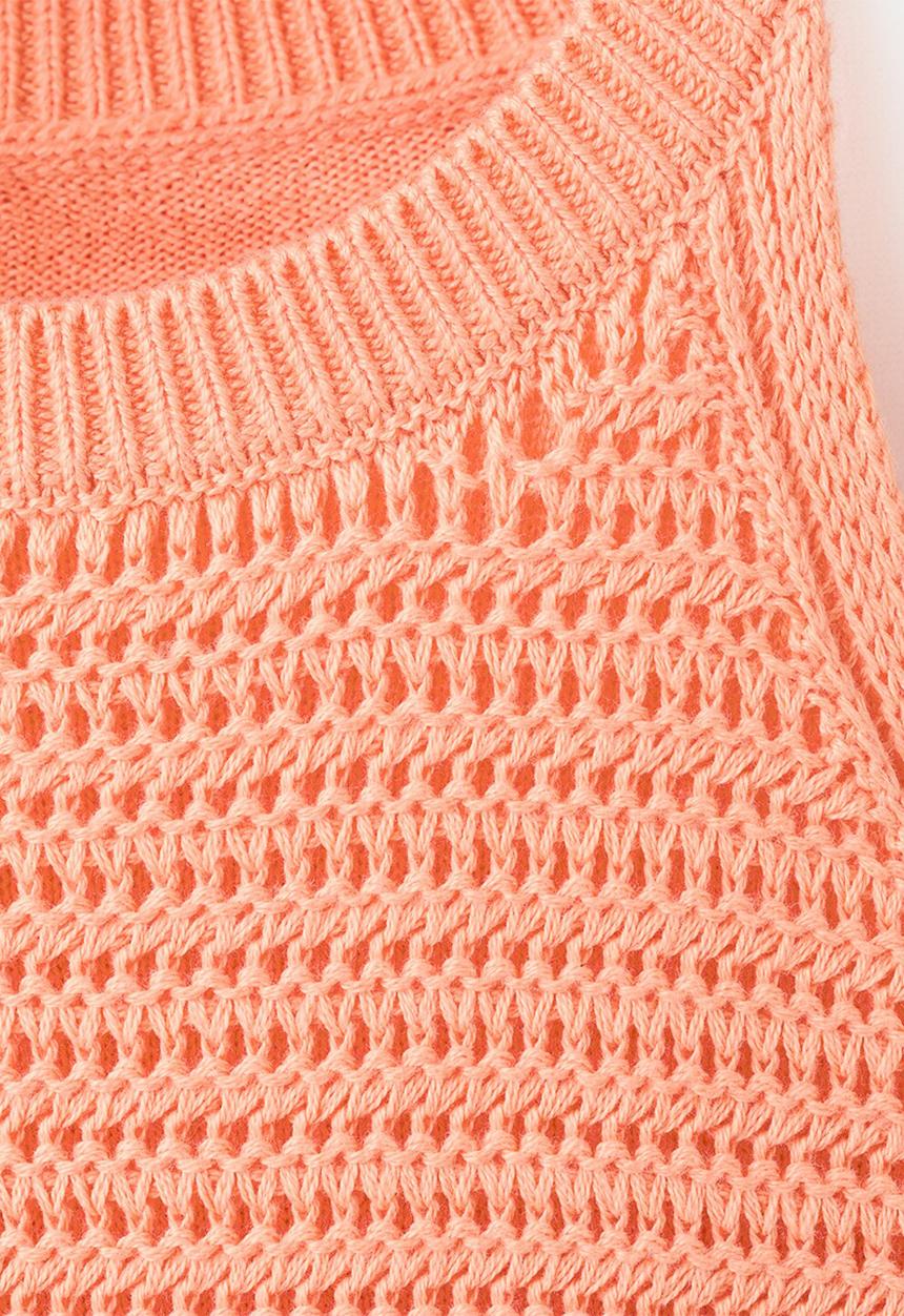 MANGO - Dress Pomelo - Light/Pastel Orange