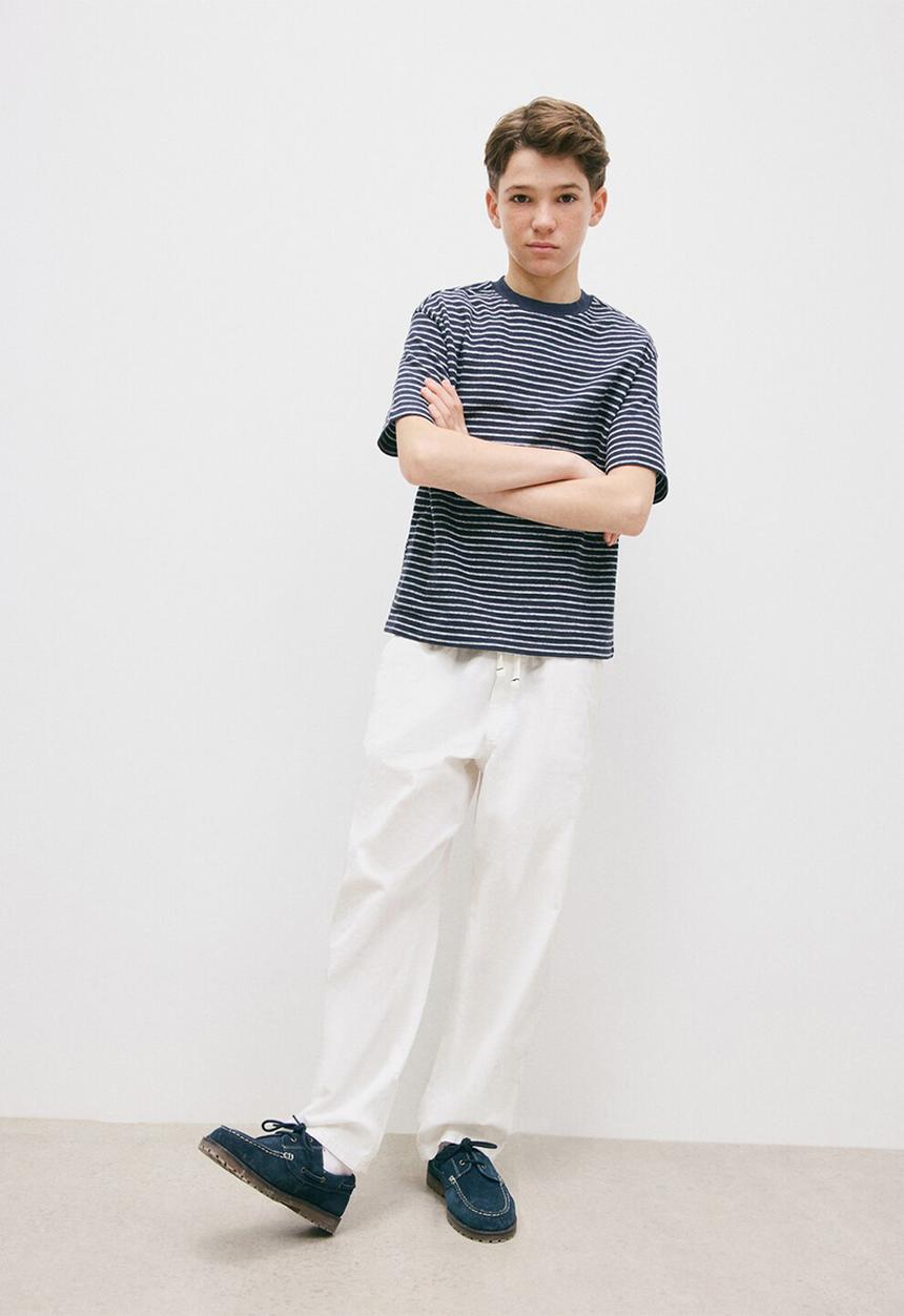 MANGO - T-Shirt MJACQUI - Navy