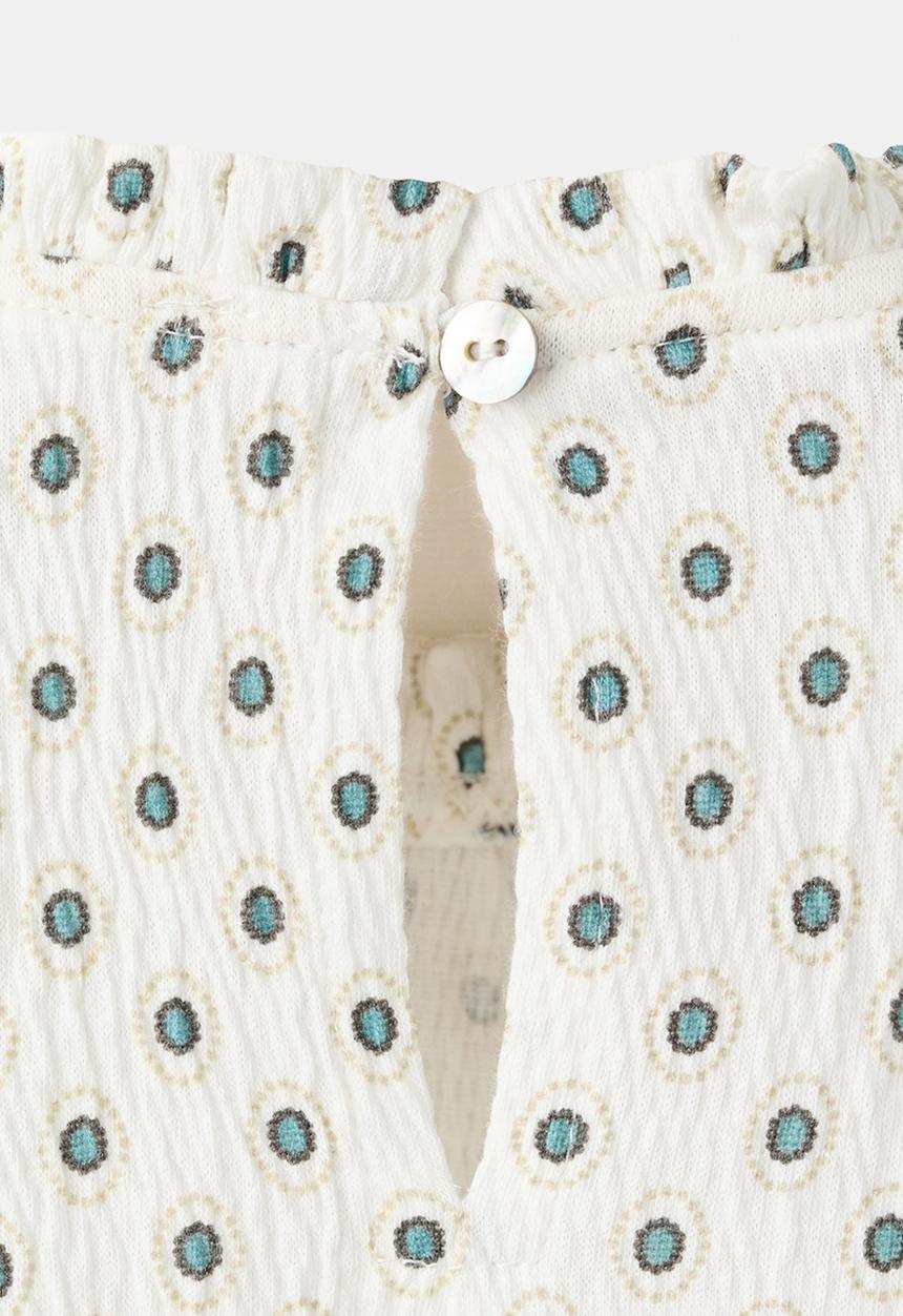 MANGO - T-Shirt PUNTOS - Natural