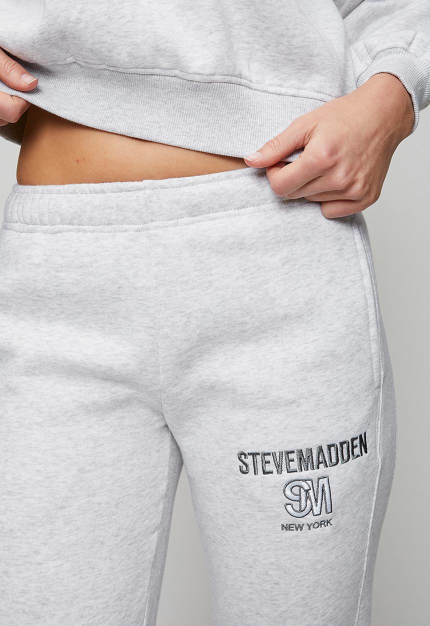 Steve Madden - Ladies sharon slim jogger - grey melange