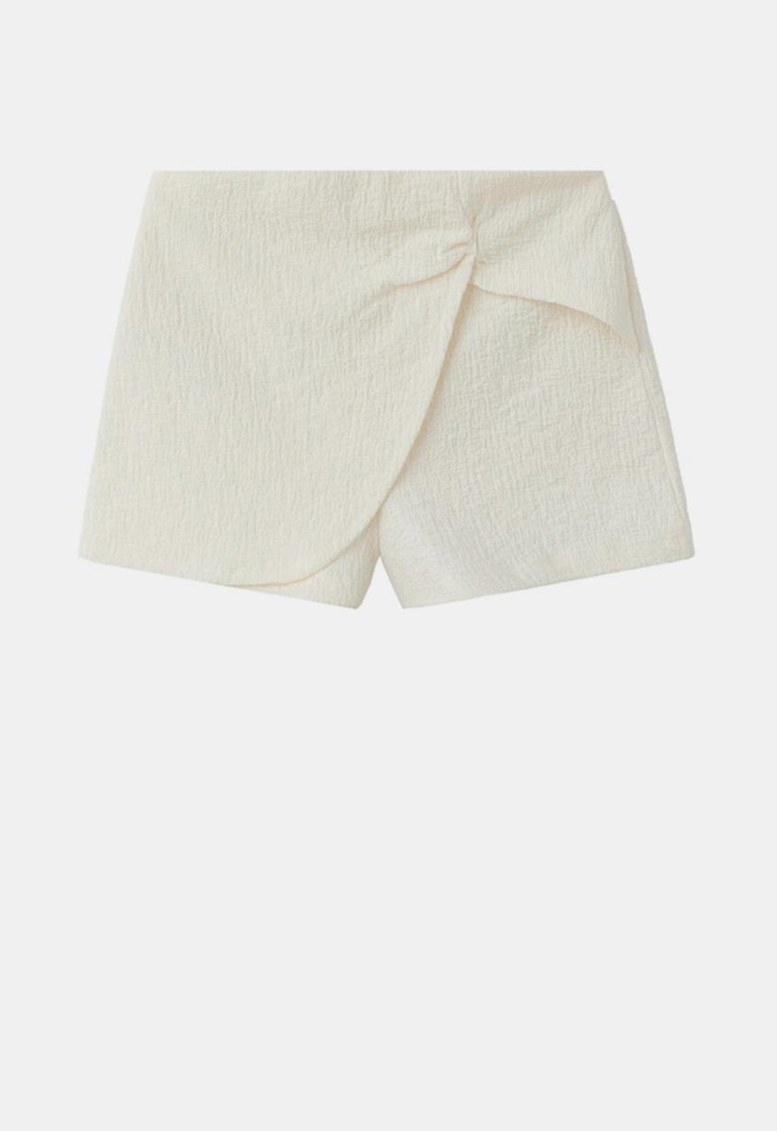 MANGO - Shorts TEXTUSET - Natural