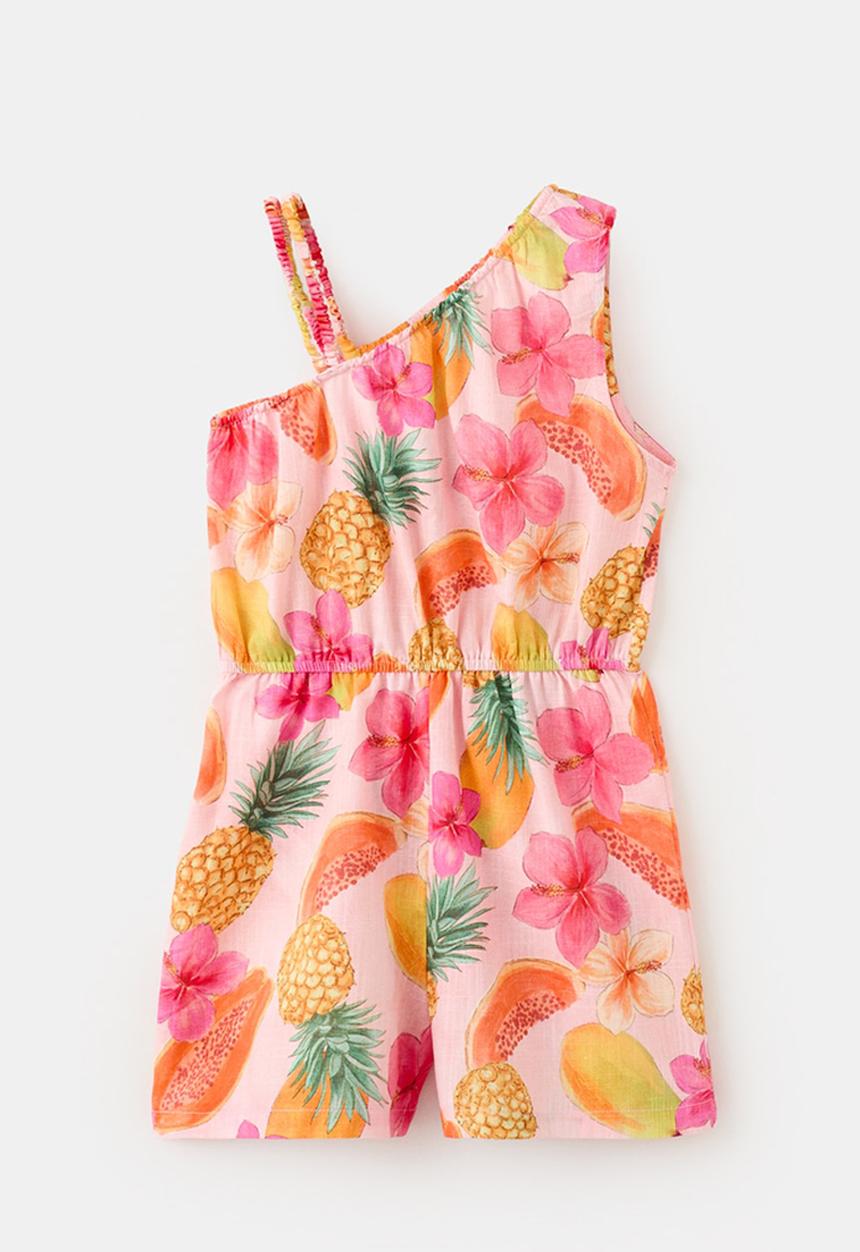 MANGO - Playsuit papaya - medium pink