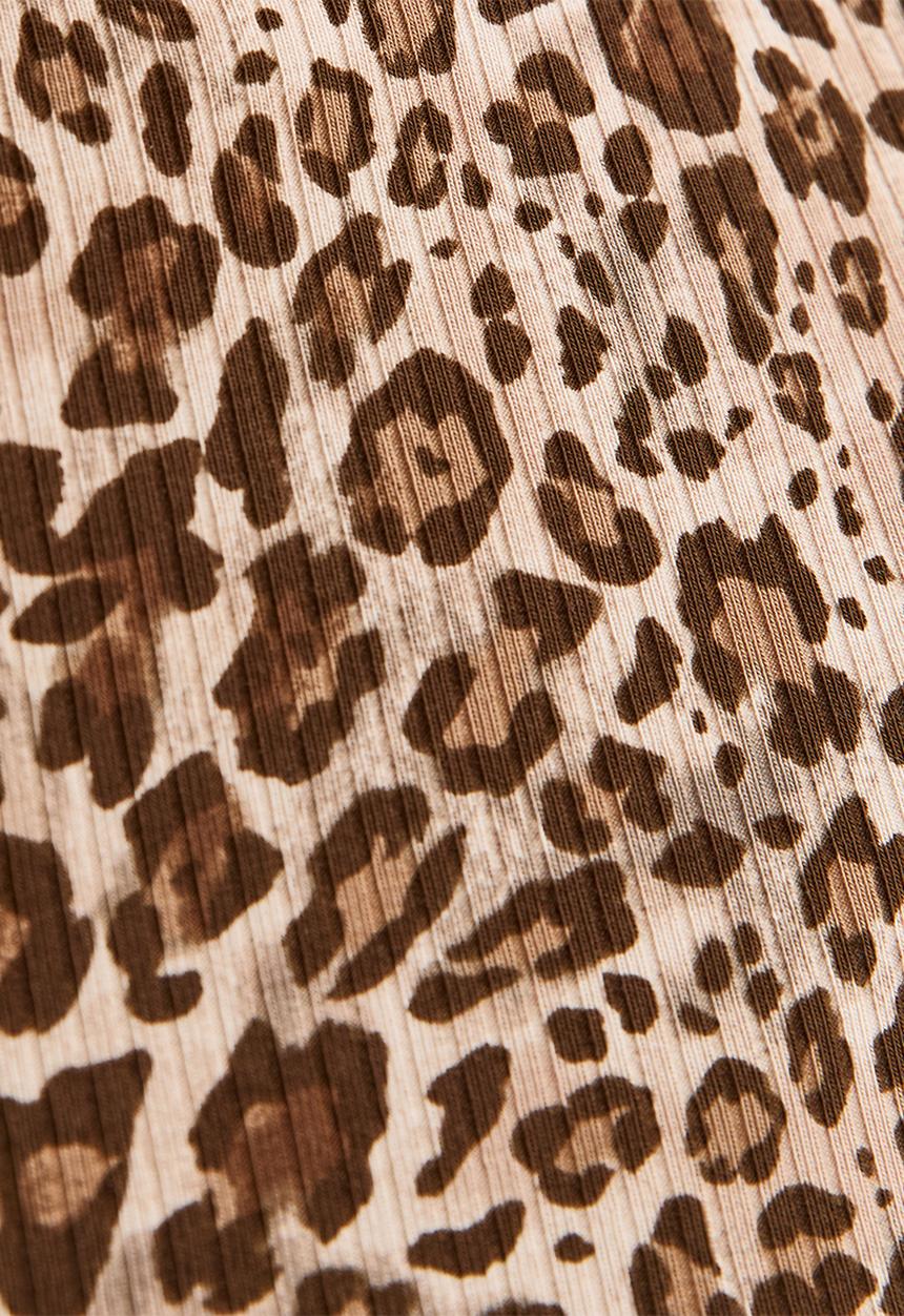 New Look - Leo babylock tee - brown