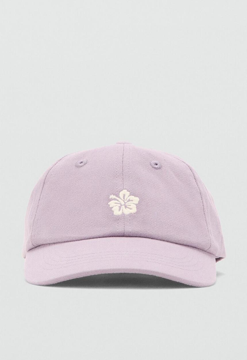 MANGO - Cap HIBISCUS  -  Light/Pastel Purple