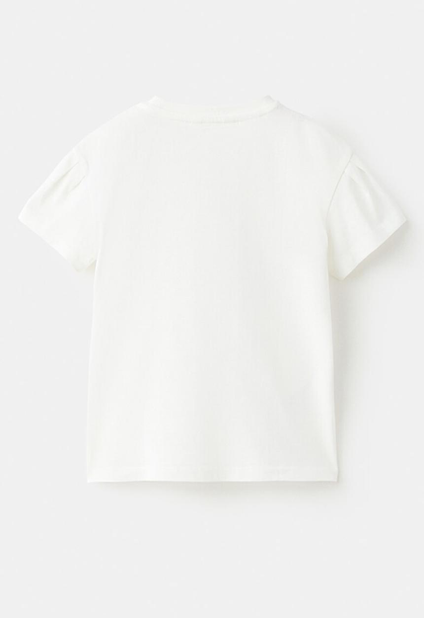 MANGO - T-shirt Jour - Natural