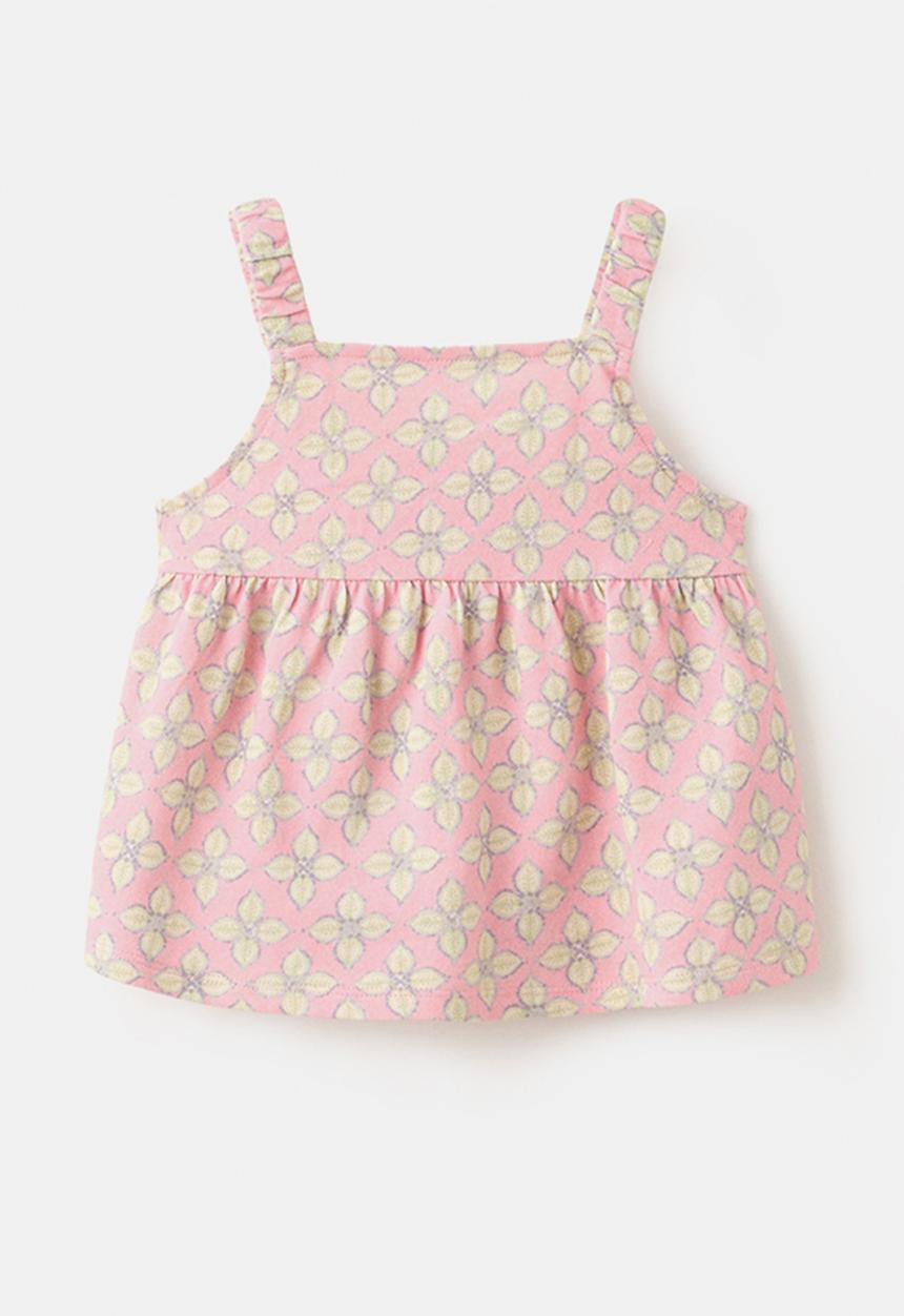 MANGO - T-Shirt Rombiset - Pink