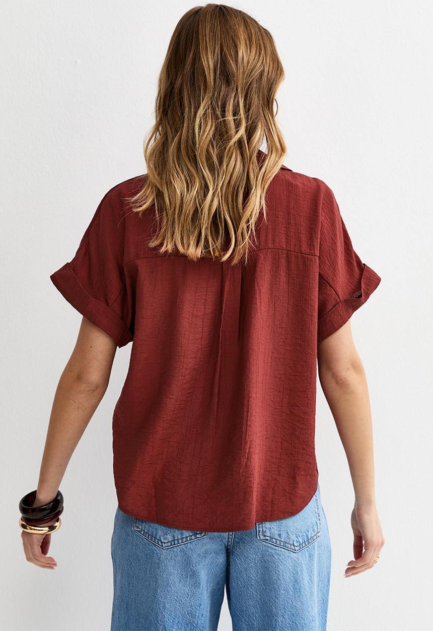 New Look - K jim ss shirt - rust