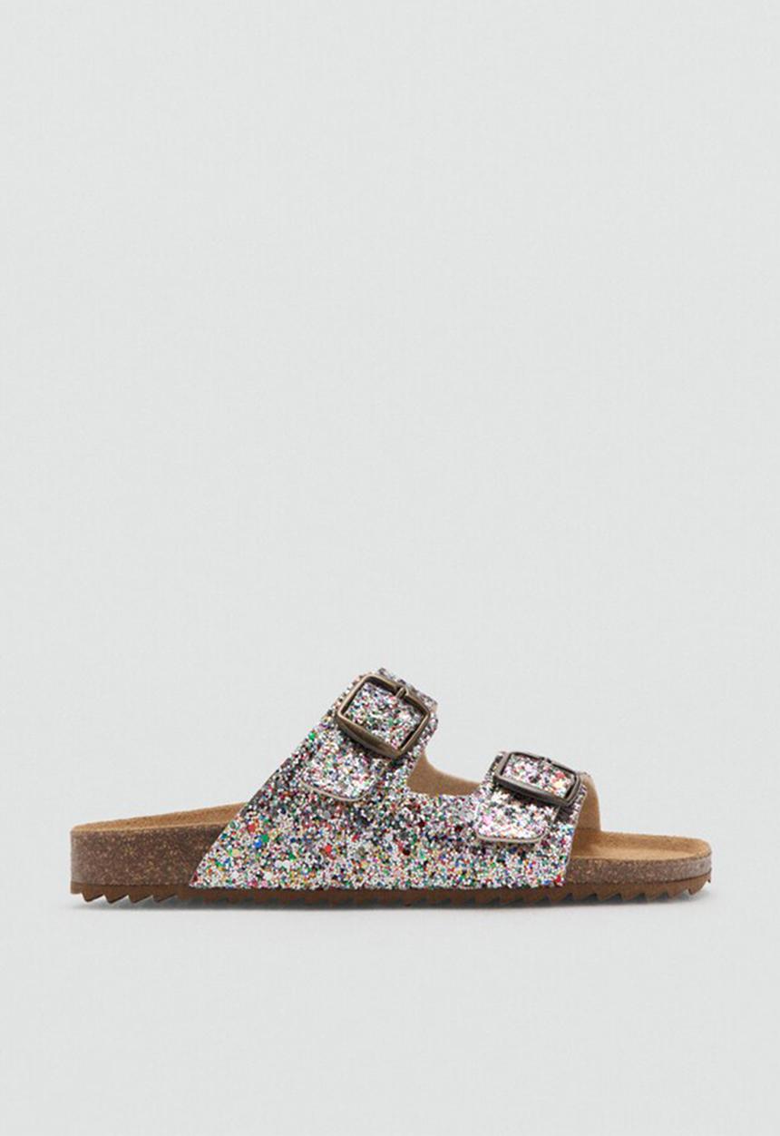 MANGO - Sandals - purple