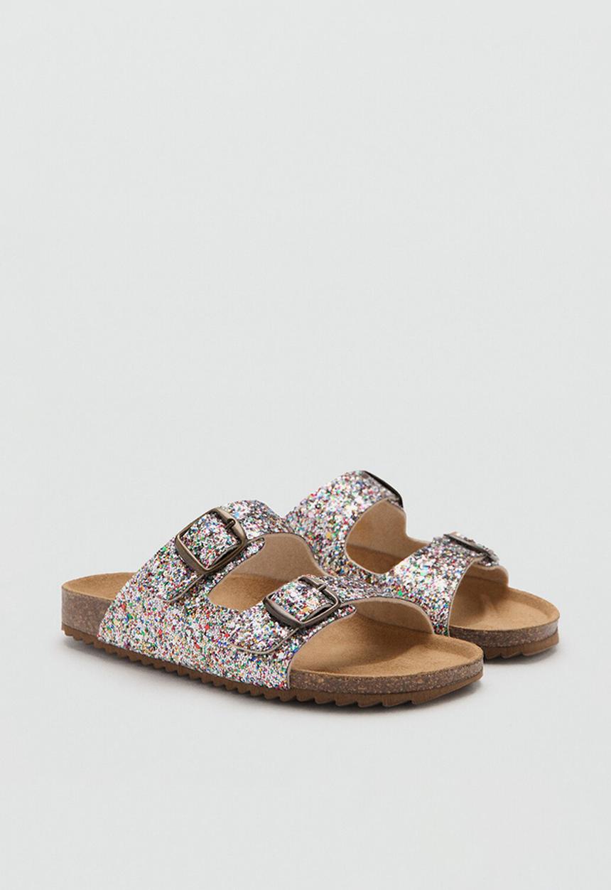 MANGO - Sandals - purple