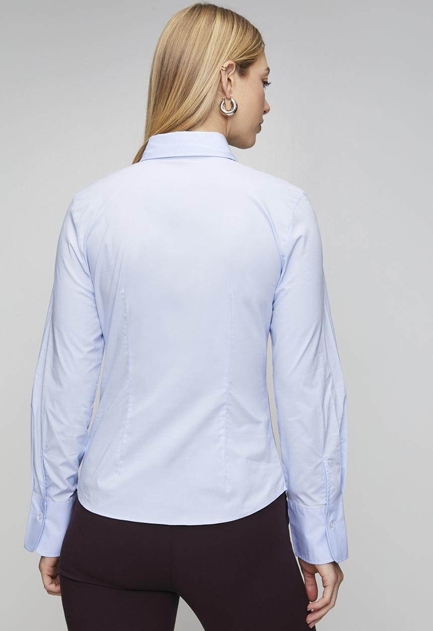 MANGO - Shirt Sofia  -  Mid-Blue
